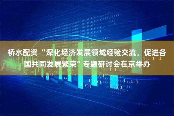 桥水配资 “深化经济发展领域经验交流，促进各国共同发展繁荣”专题研讨会在京举办